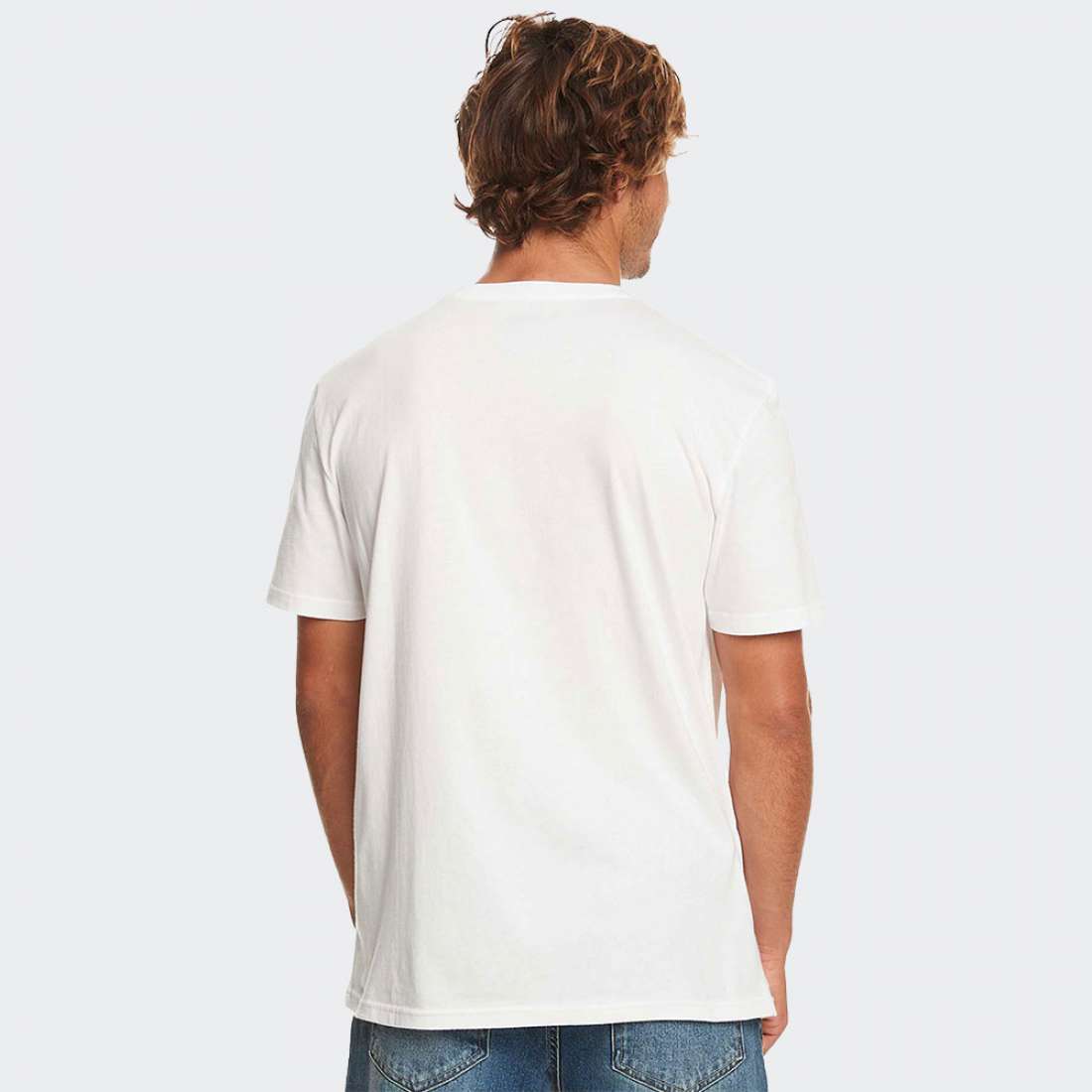 TSHIRT QUIKSILVER RAINBOW WHITE