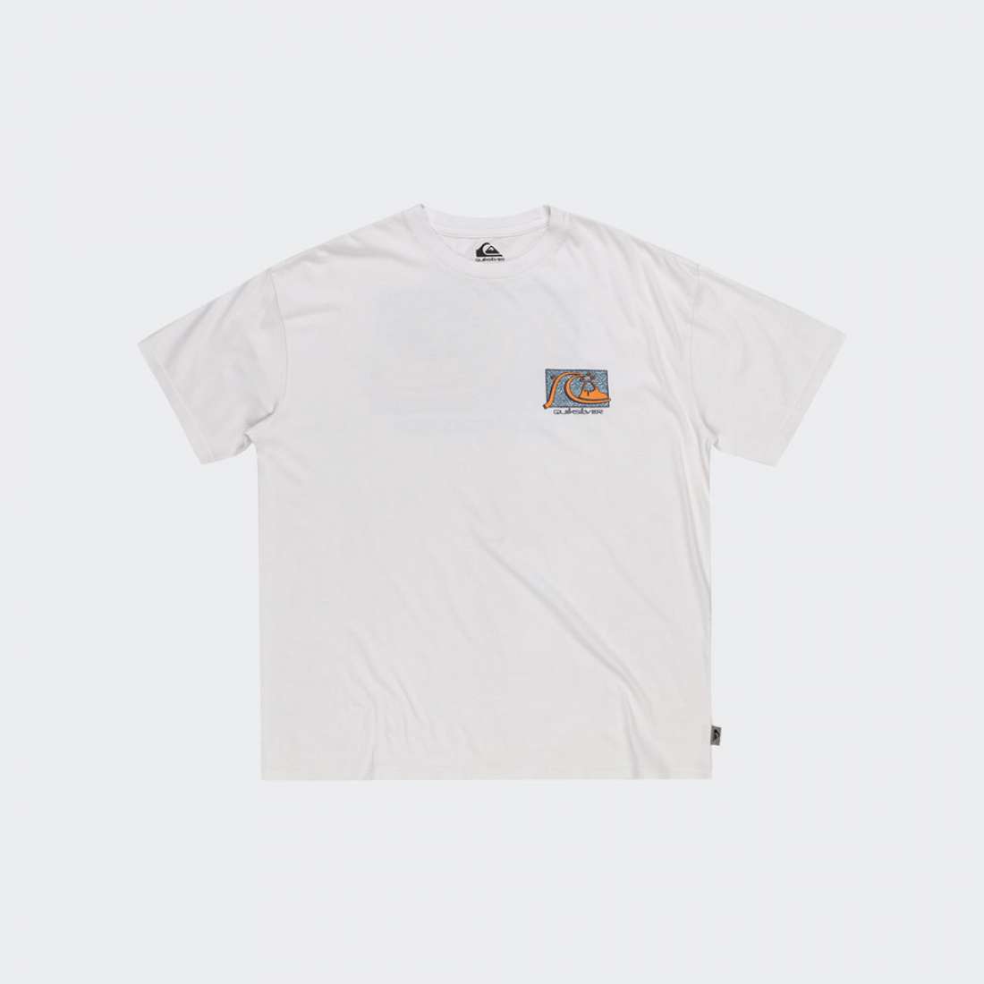 TSHIRT QUIKSILVER TAKE US BACK BUBBLE WHITE