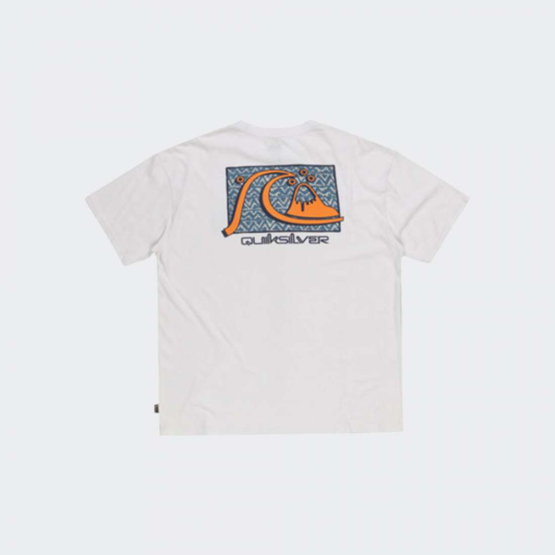 TSHIRT QUIKSILVER TAKE US BACK BUBBLE WHITE