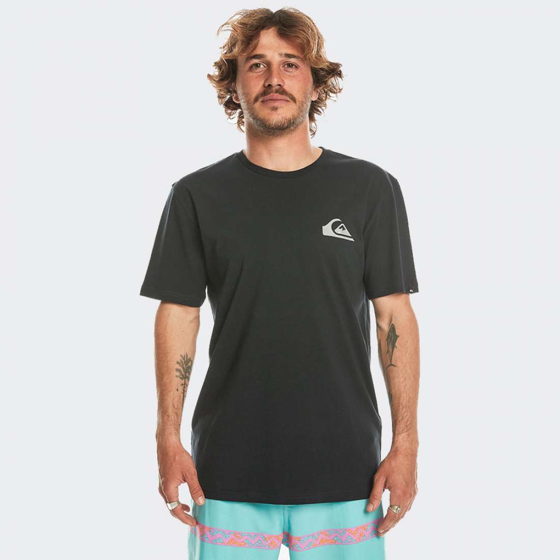 TSHIRT QUIKSILVER MINI LOGO BLACK