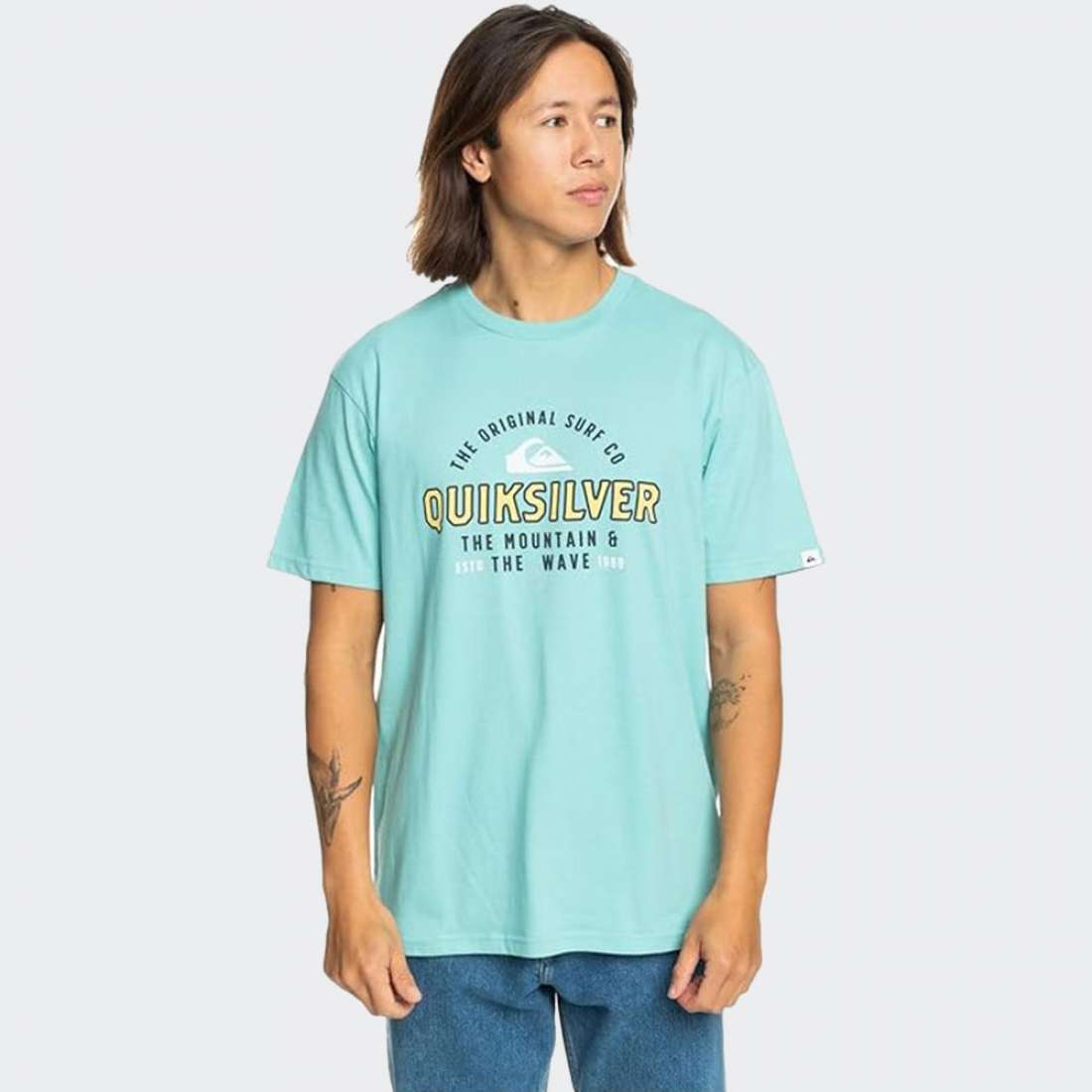 TSHIRT QUIKSILVER FLOATING MARINE BLUE
