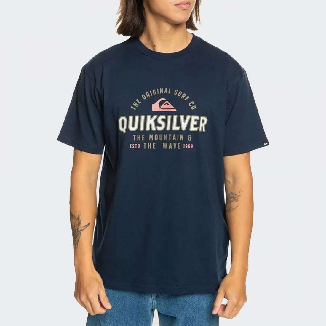 TSHIRT QUIKSILVER FLOATING NAVY BLAZER