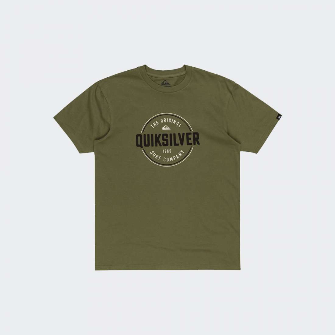 T-SHIRT QUIKSILVER CIRCLE UP SS FOUR LEAF CLOVER