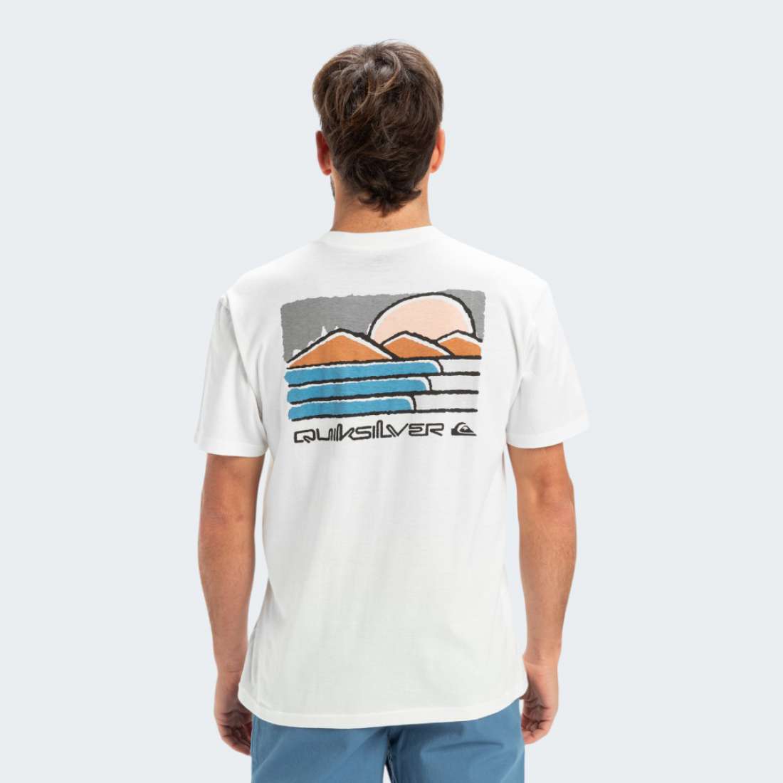 TSHIRT QUIKSILVER EVO WHITE