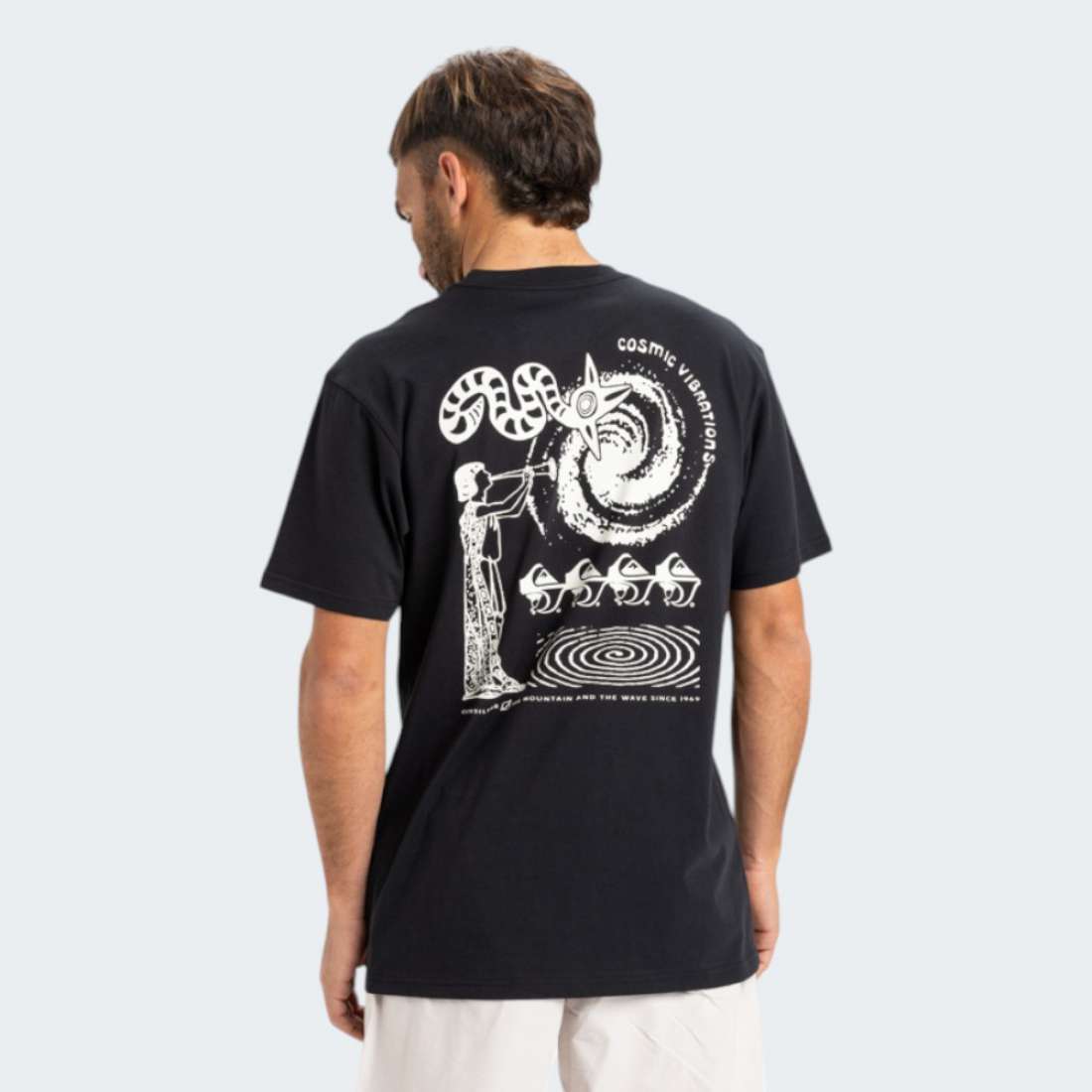 TSHIRT QUIKSILVER COSMIC BLACK