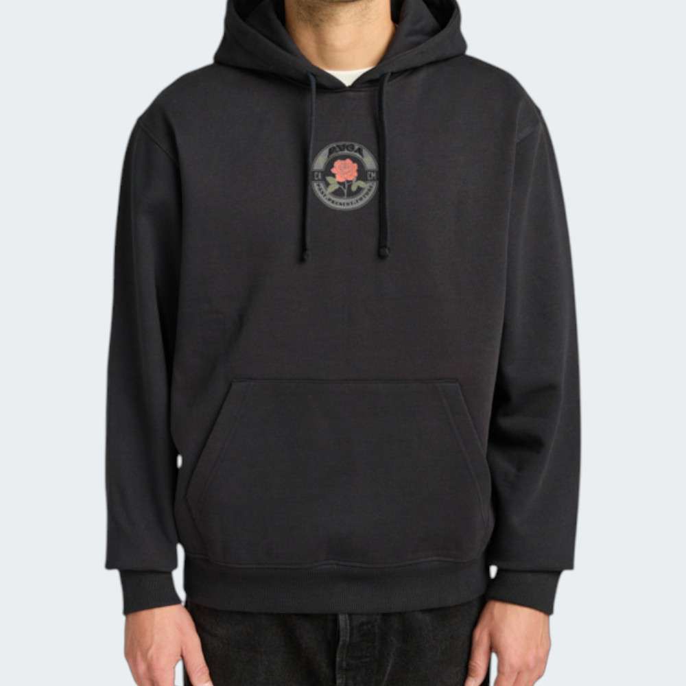 HOODIE RVCA ROSES POSTER