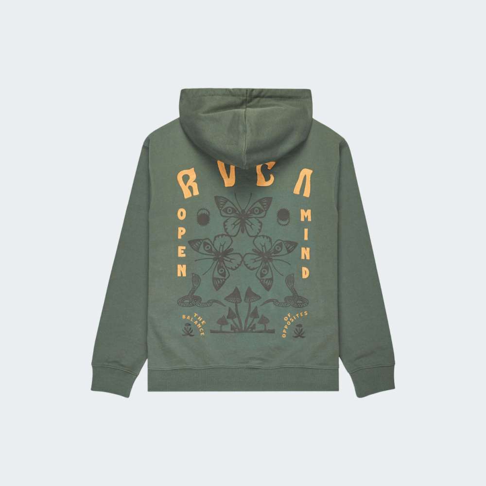 HOODIE RVCA BUTTERFLY POSTER
