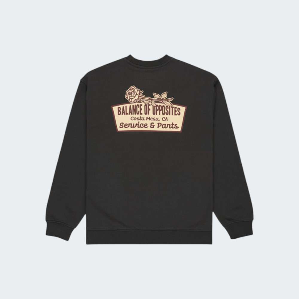 SWEATSHIRT RVCA ROSE SIGN