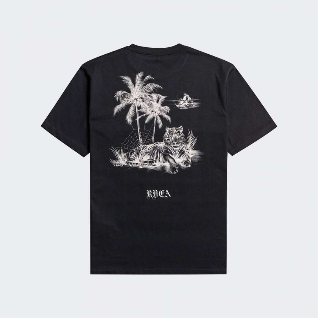 TSHIRT RVCA BENJAMIN JEANJEAN BLACK