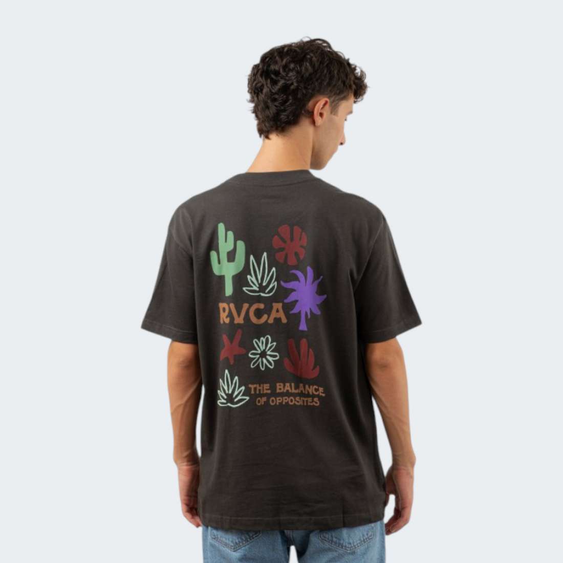 TSHIRT RVCA DESERT PIRATE BLACK