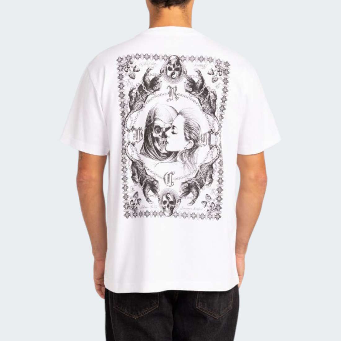 TSHIRT RVCA CHEFS WHITE
