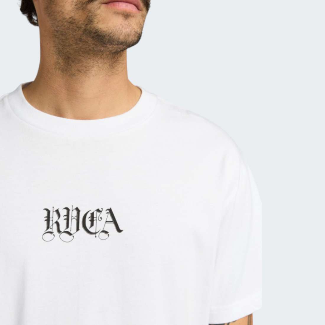 TSHIRT RVCA BATTLE WHITE