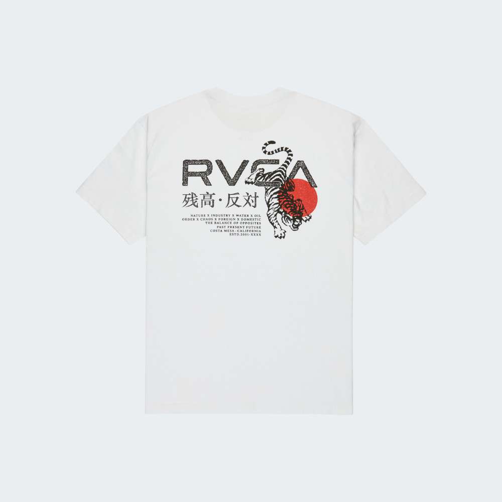 TSHIRT RVCA TIGER SUN