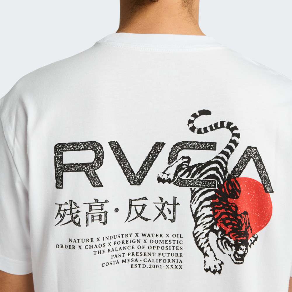 TSHIRT RVCA TIGER SUN