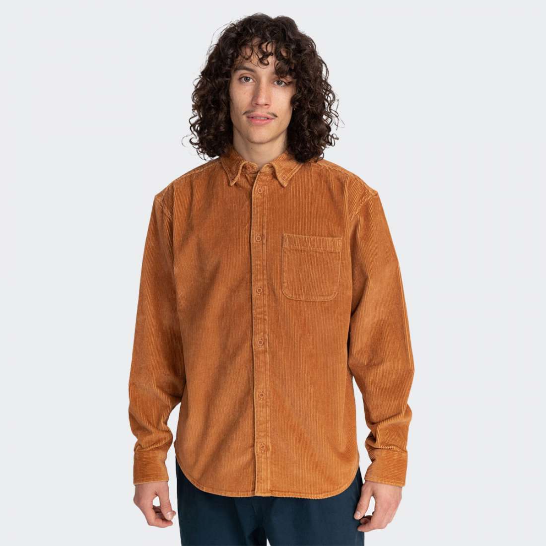 CAMISA ELEMENT BOLD CORDUROY CASHEW