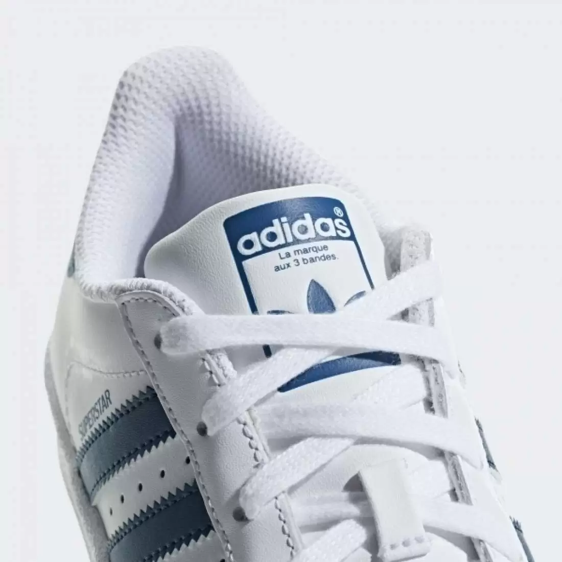 ADIDAS SUPERSTAR C WHITE/BLUE