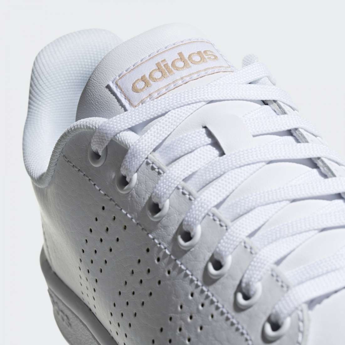 ADIDAS ADVANTAGE W CLOUD WHITE / COPPER METALLIC