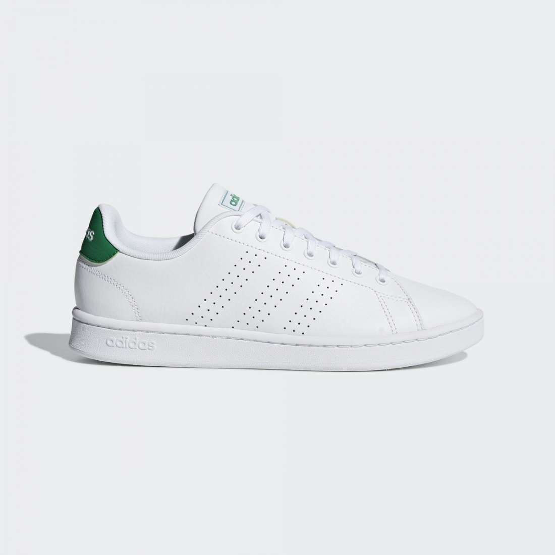 ADIDAS ADVANTAGE CLOUD WHITE / GREEN