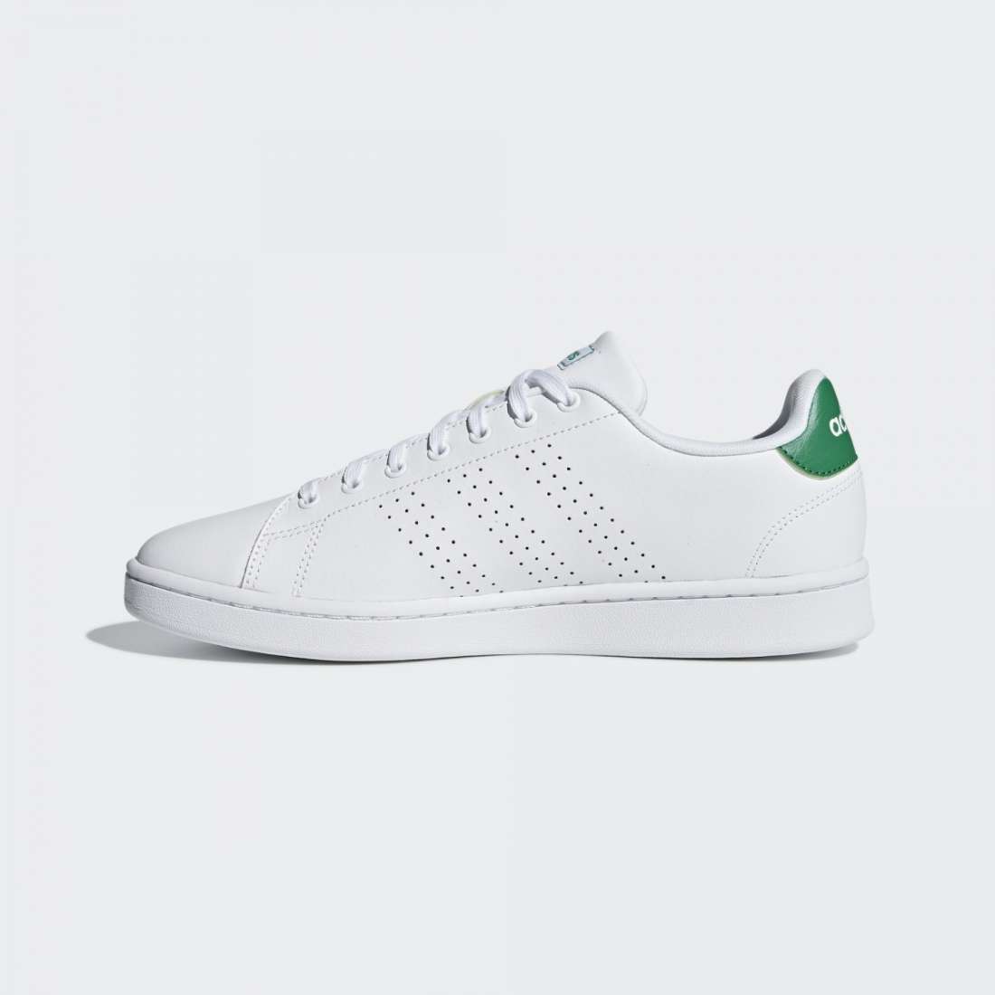 ADIDAS ADVANTAGE CLOUD WHITE / GREEN