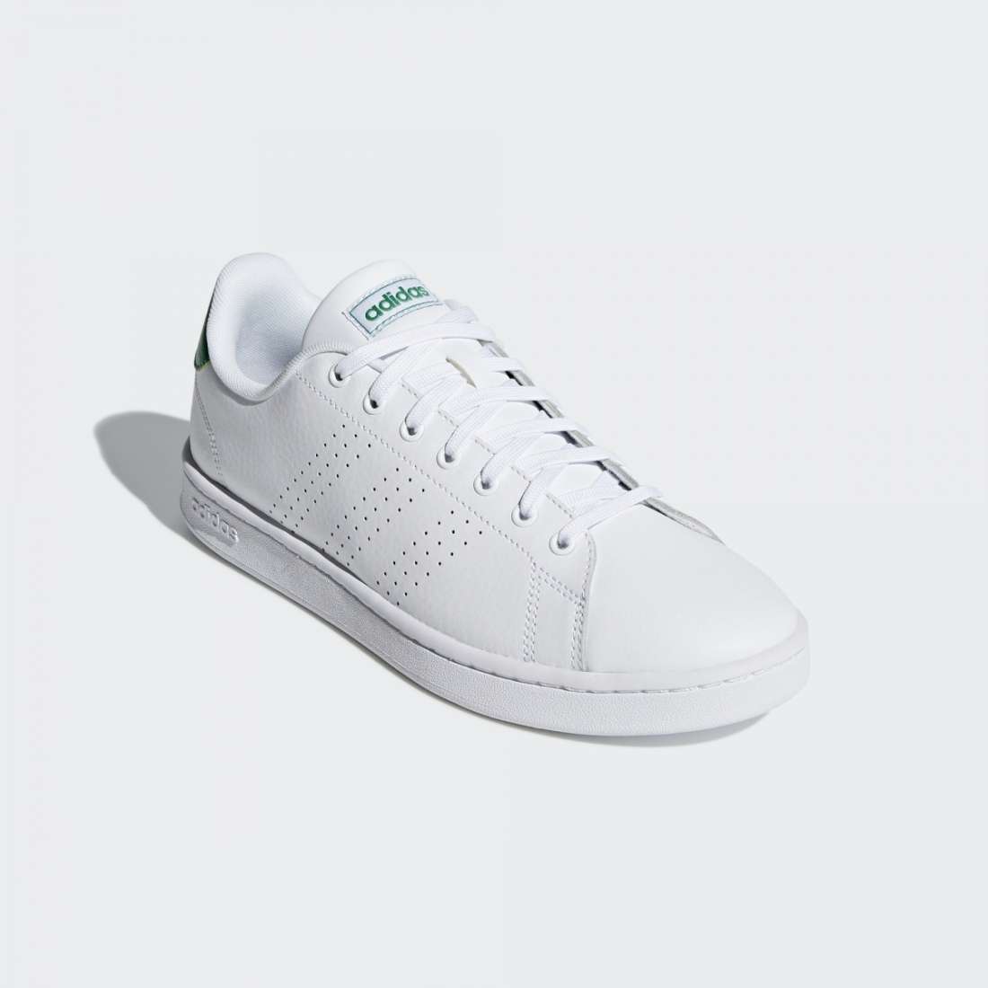 ADIDAS ADVANTAGE CLOUD WHITE / GREEN