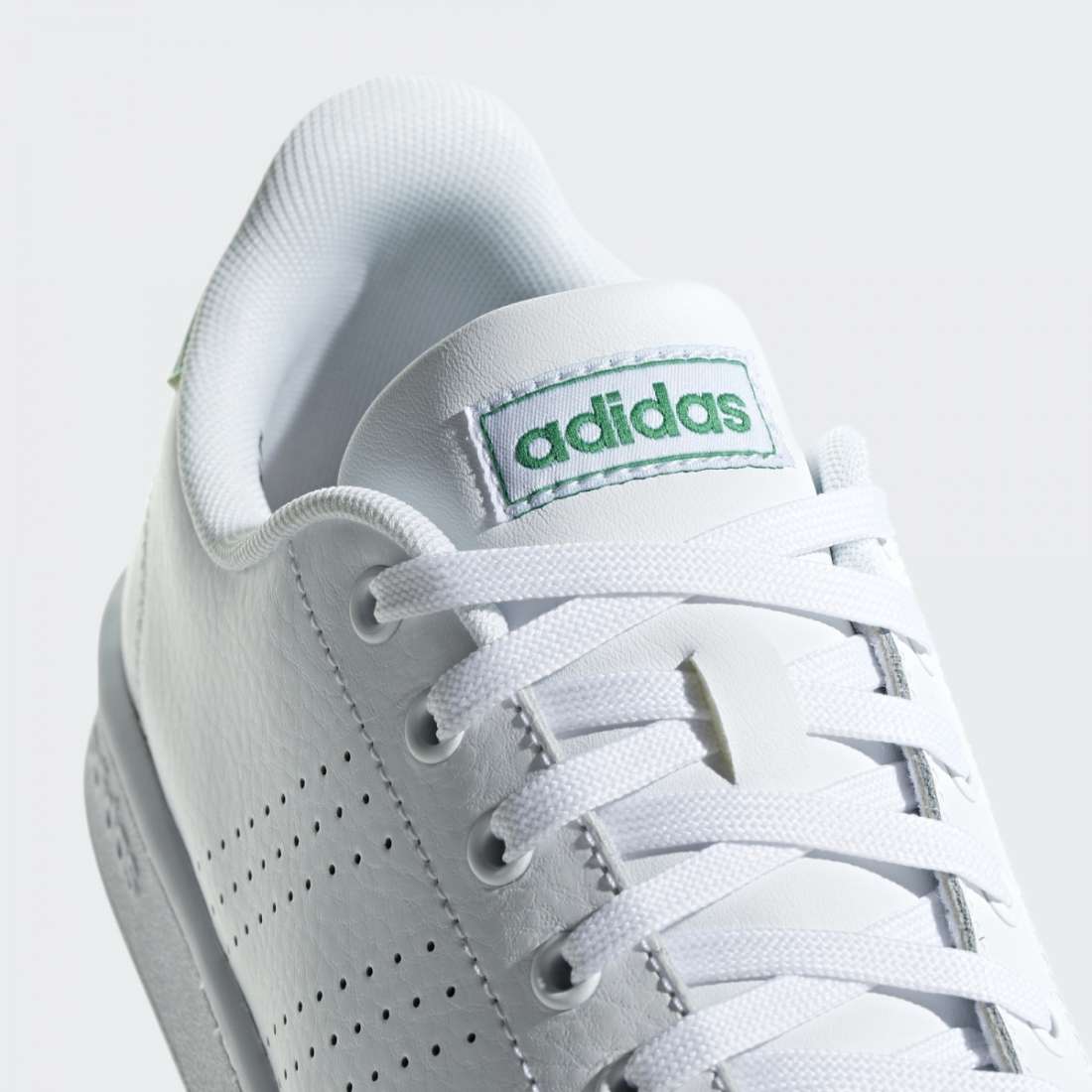 ADIDAS ADVANTAGE CLOUD WHITE / GREEN