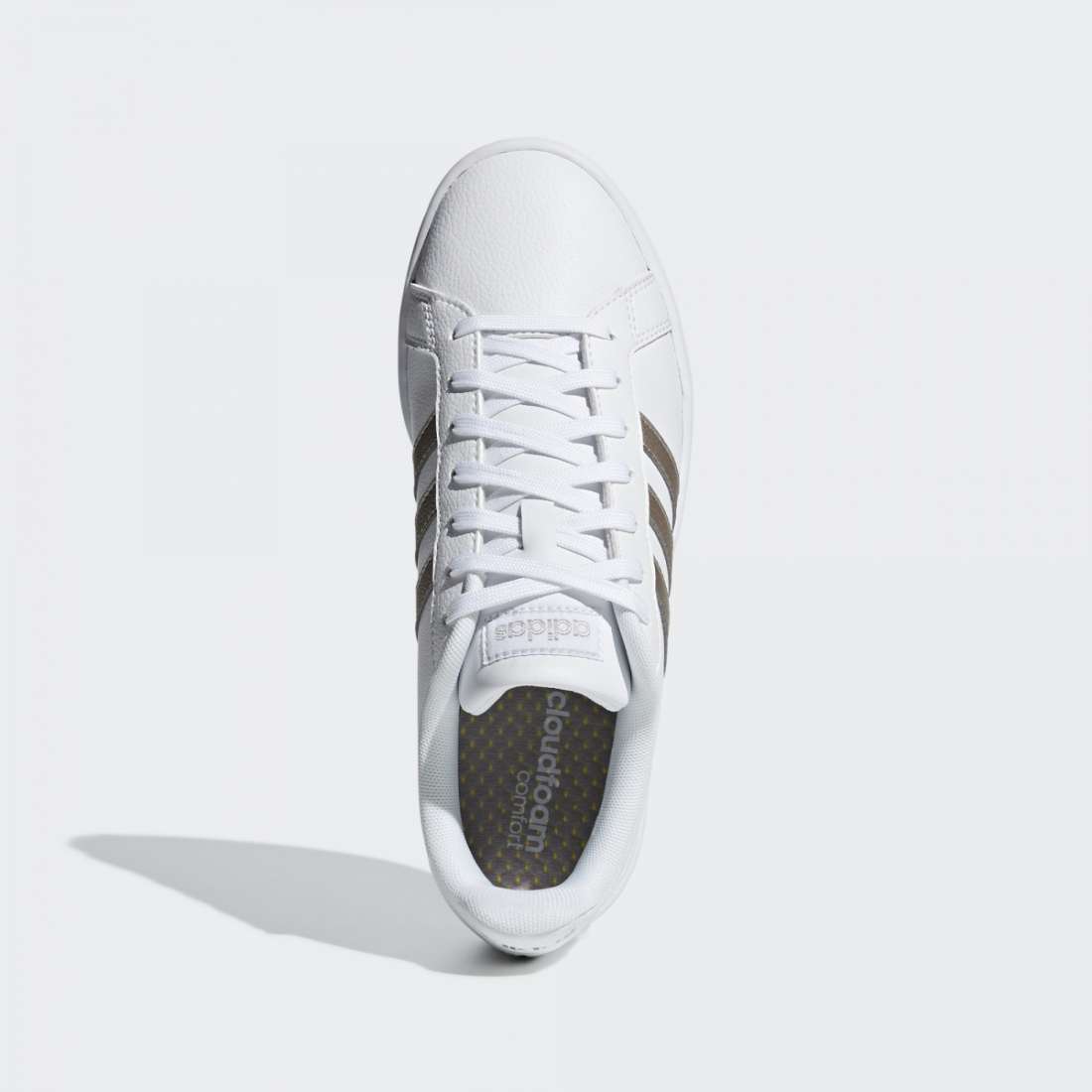 ADIDAS GRAND COURT W CLOUD WHITE / PLATIN MET. / CLOUD WHITE