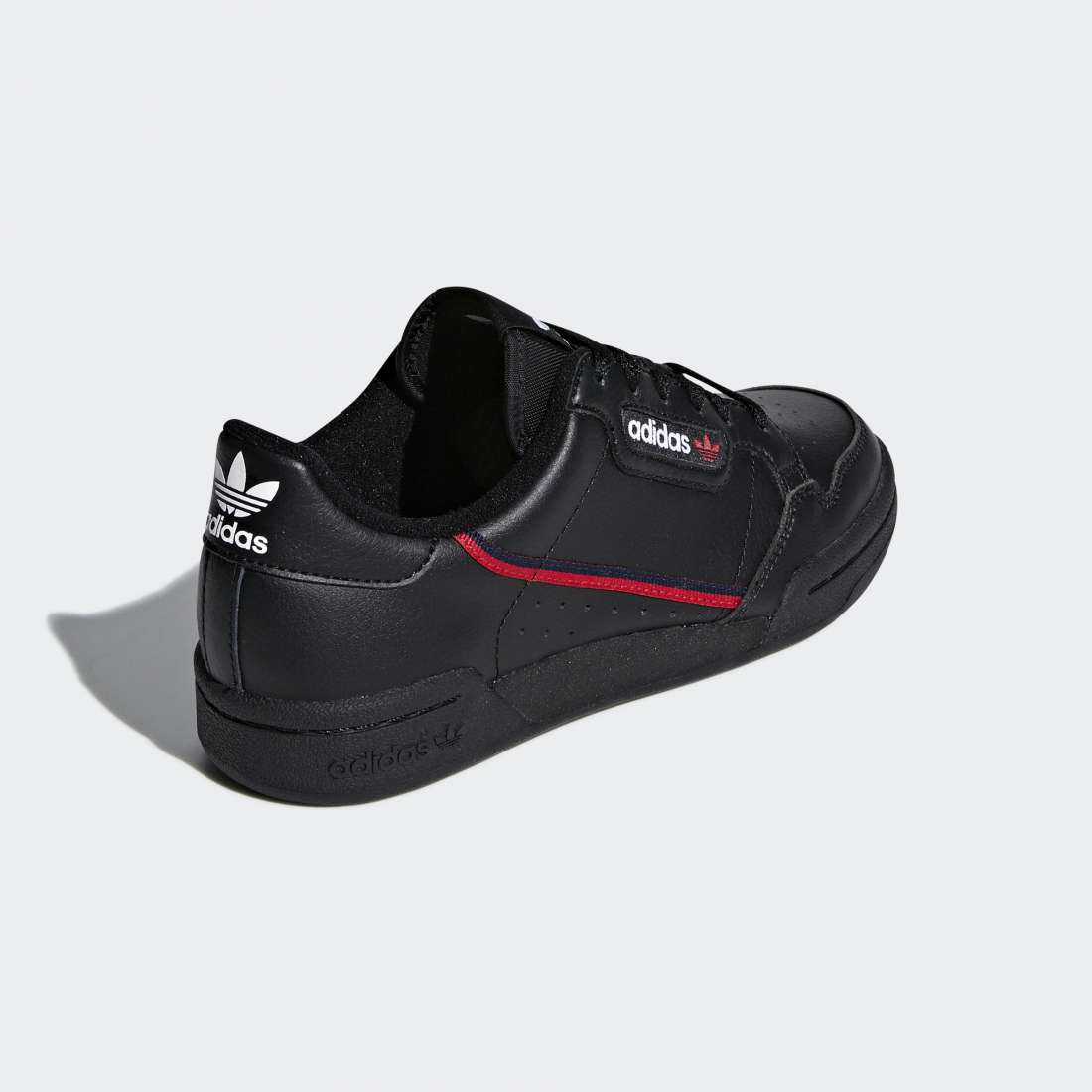 ADIDAS CONTINENTAL 80 J BLACK/RED