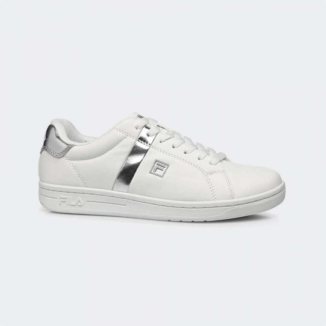 FILA CROSSCOURT 2 LOW WHITE/SILVER