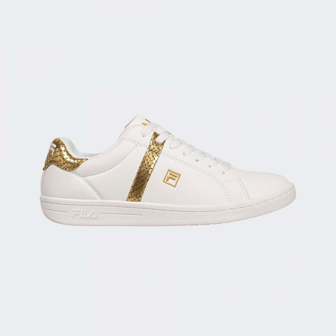 FILA CROSSCOURT 2 LOW WHITE/GOLD