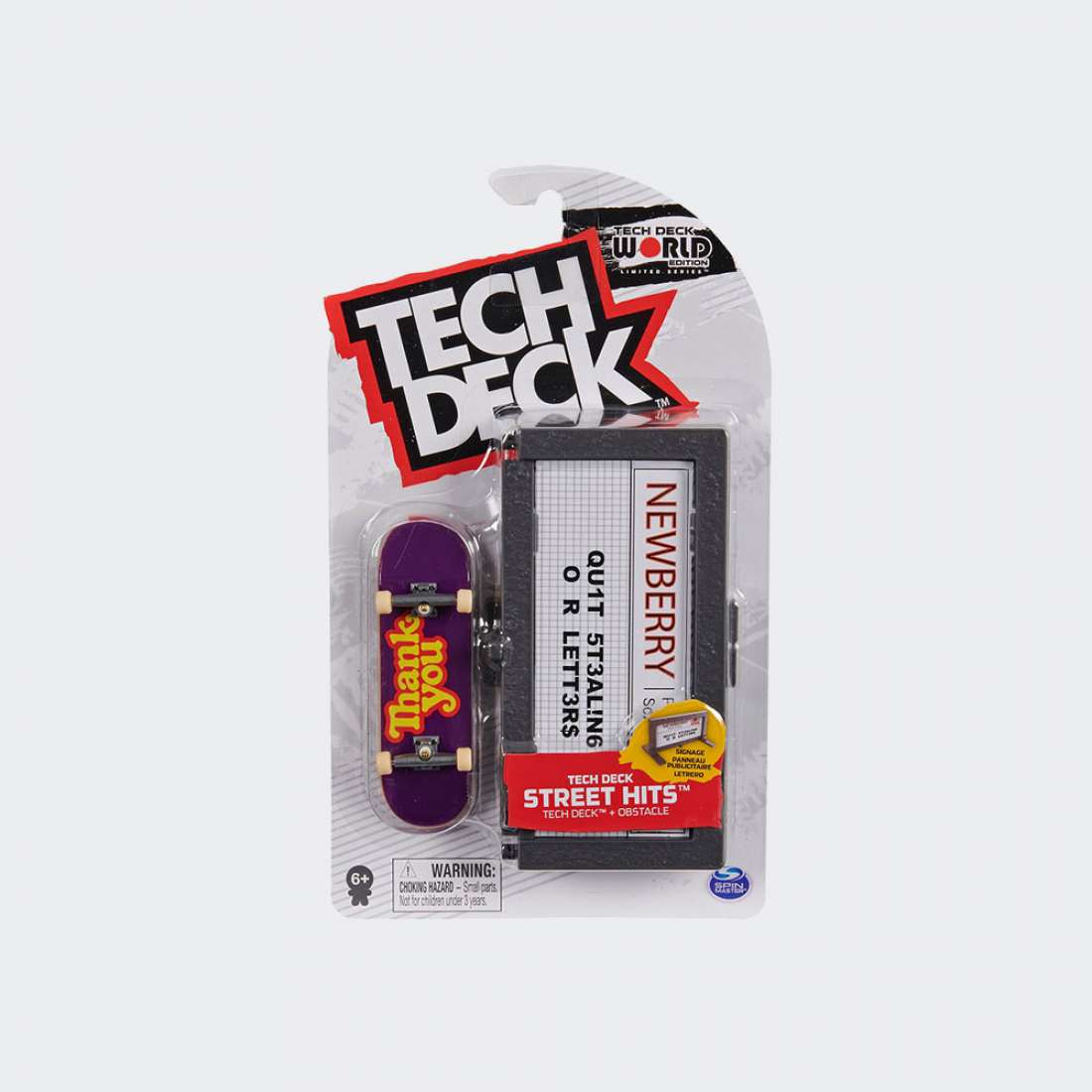 PACK TECH DECK WORLD PLACARD UNICA