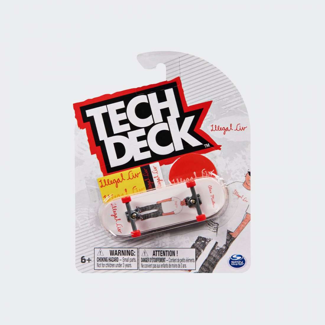 TECH DECK ILLEGAL LIVE WHITE