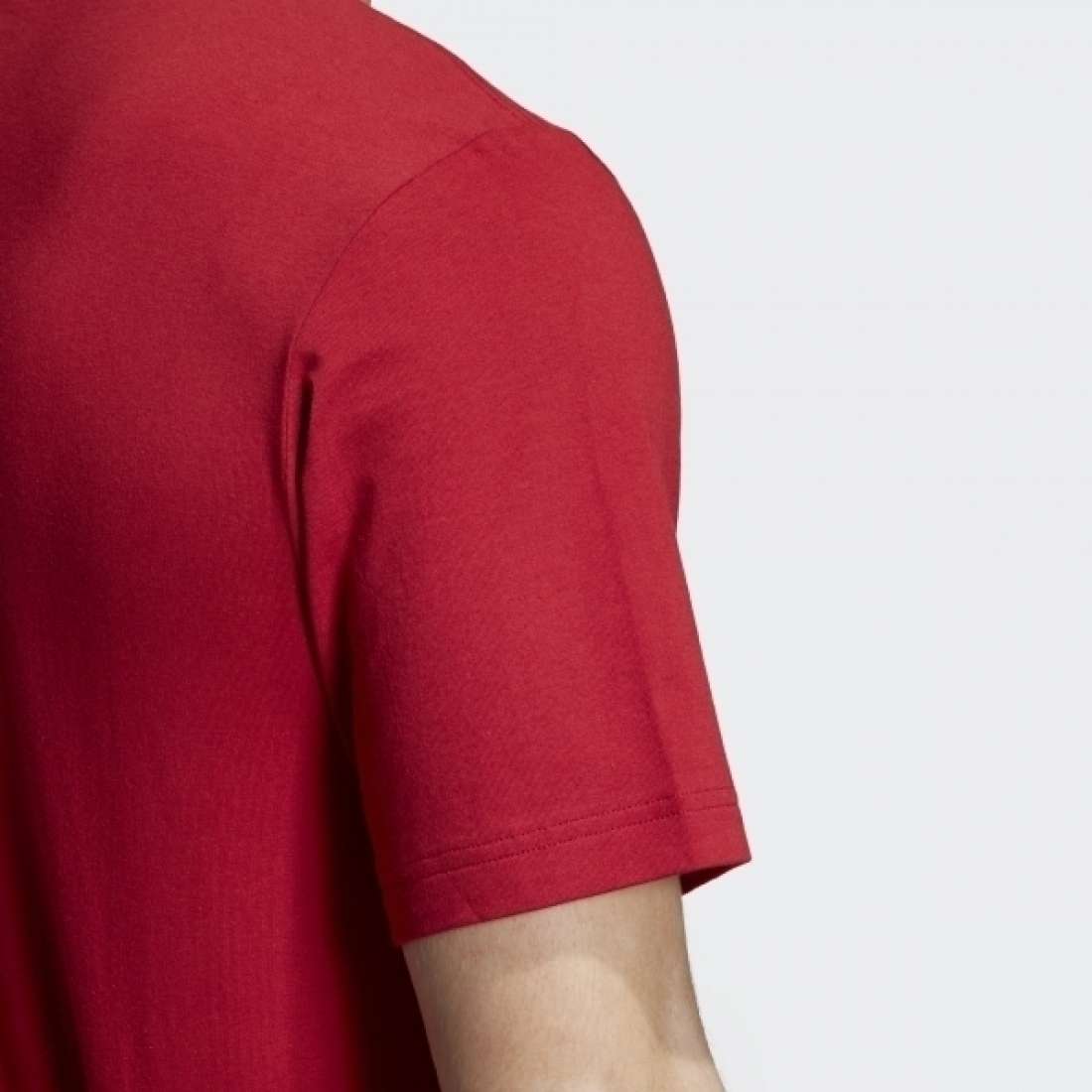 TSHIRT ADIDAS ESSENTIALS LINEAR LOGO RED