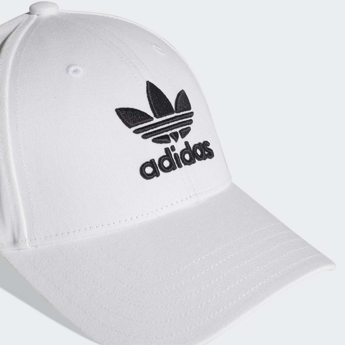 BONÉ ADIDAS BASEBALL CLASSIC TREFOIL WHITE