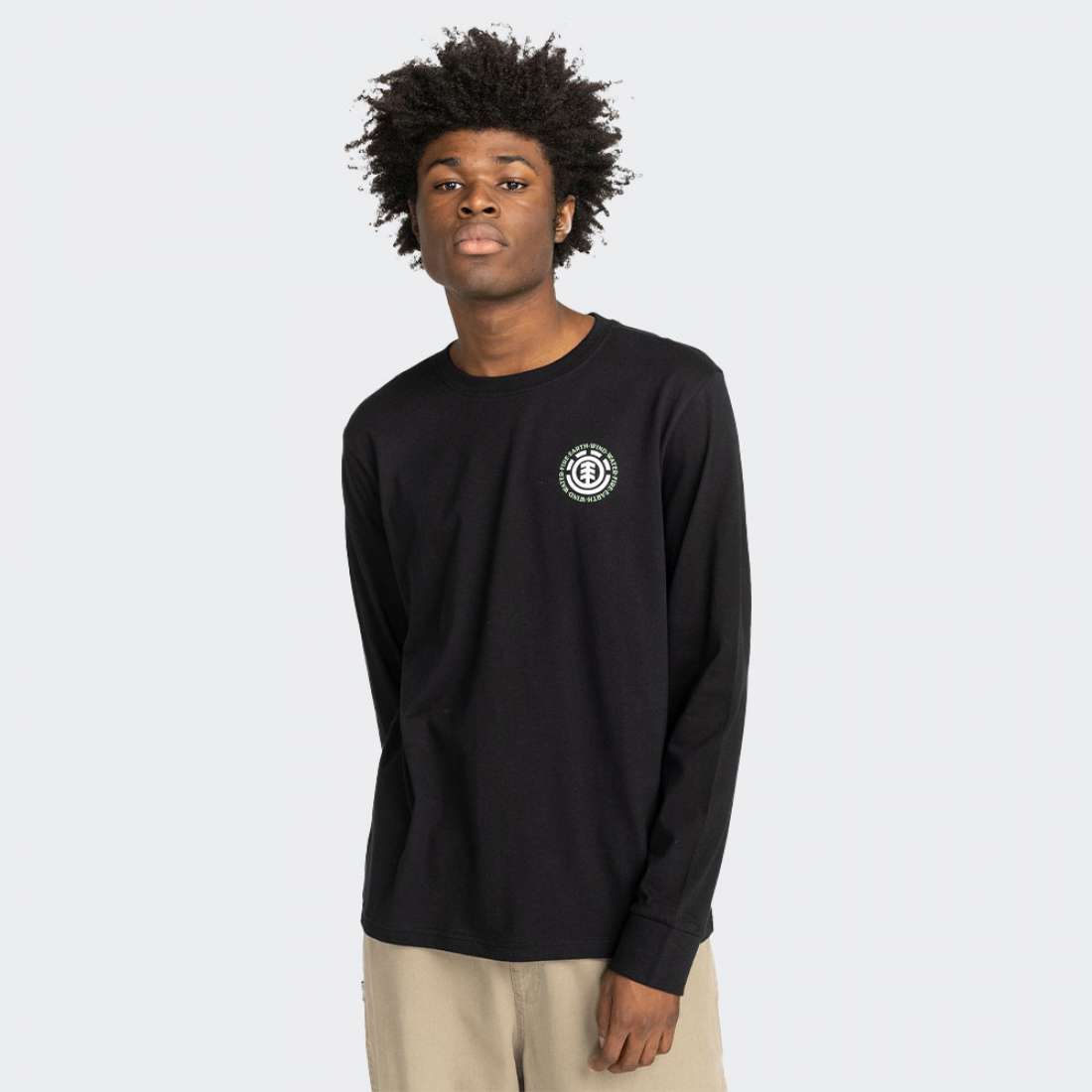 LONGSLEEVE ELEMENT SEAL FLINT BLACK