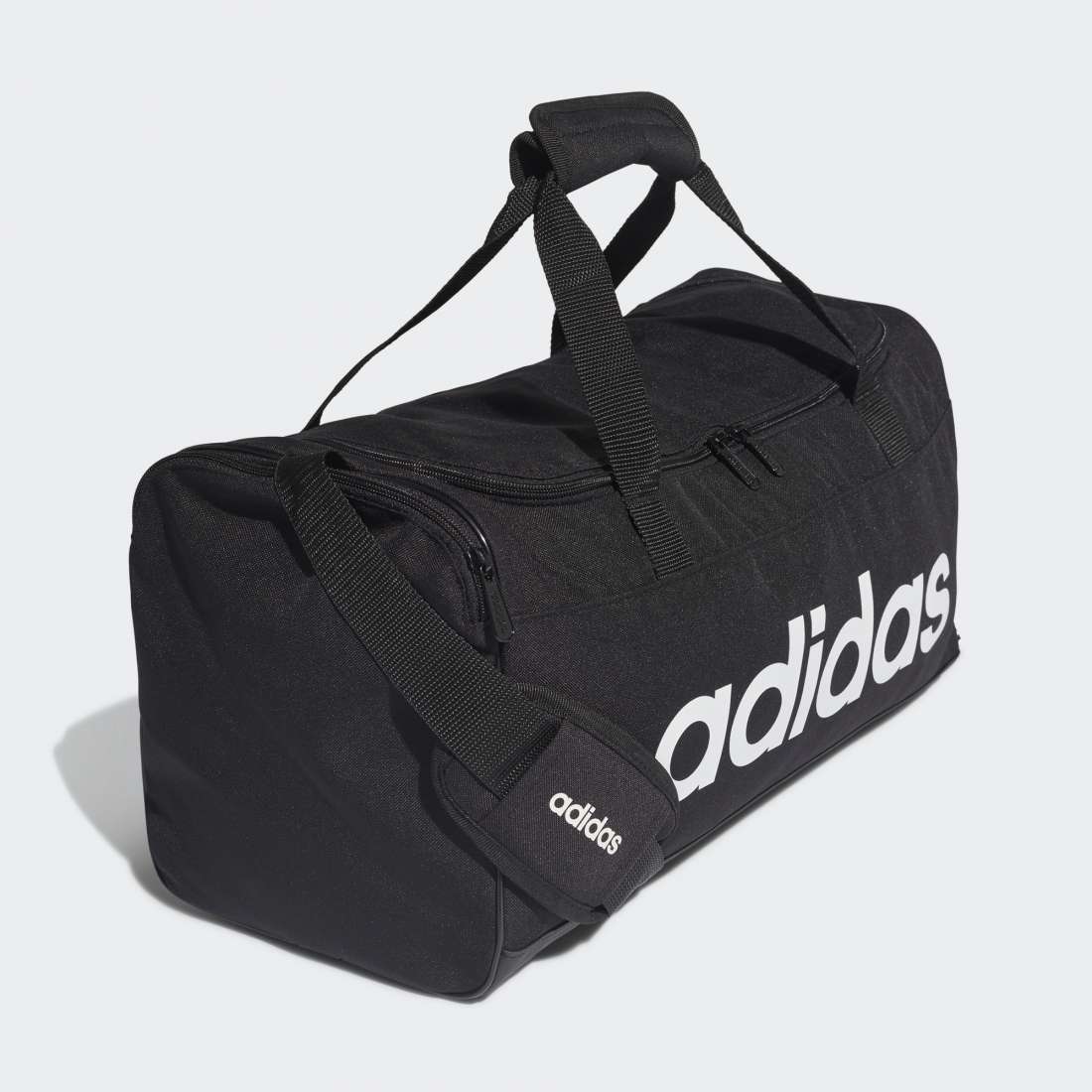 SACO ADIDAS LINEAR DUFFLE S BLACK / WHITE