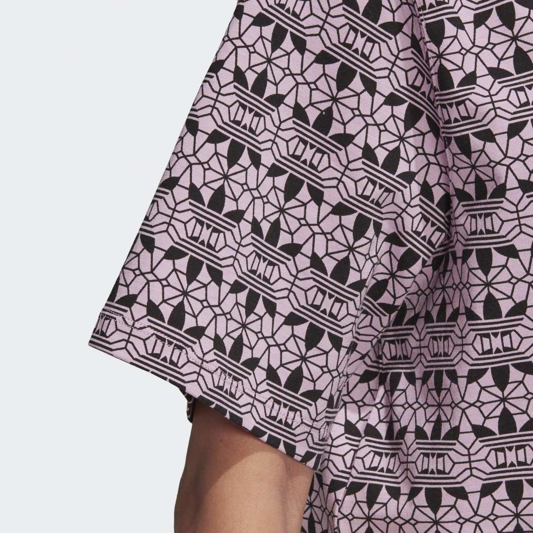 TSHIRT ADIDAS CROPPED TEE MAGIC BERRY/BLACK