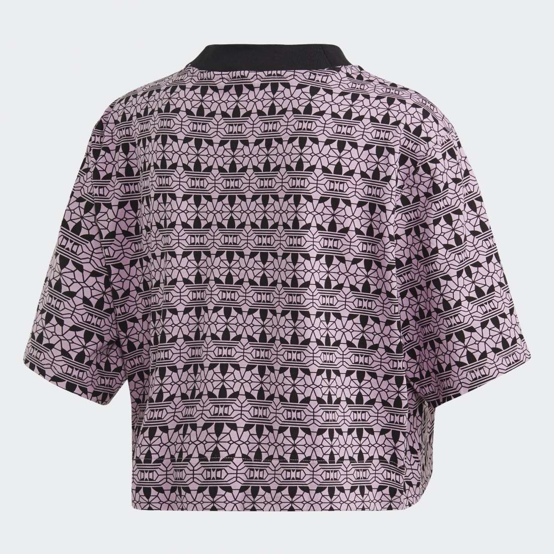 TSHIRT ADIDAS CROPPED TEE MAGIC BERRY/BLACK