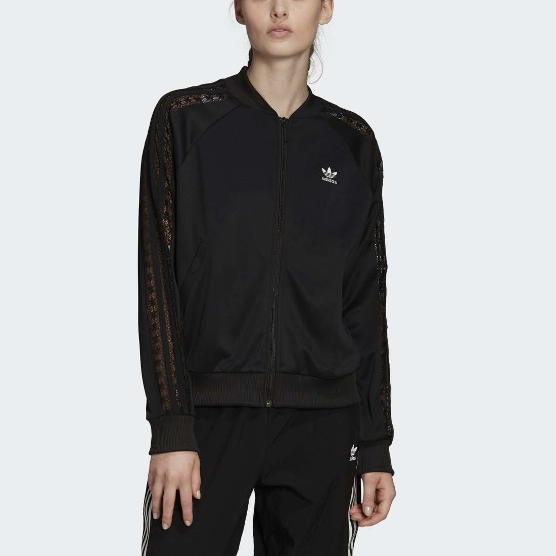 CASACO ADIDAS LACE BLACK