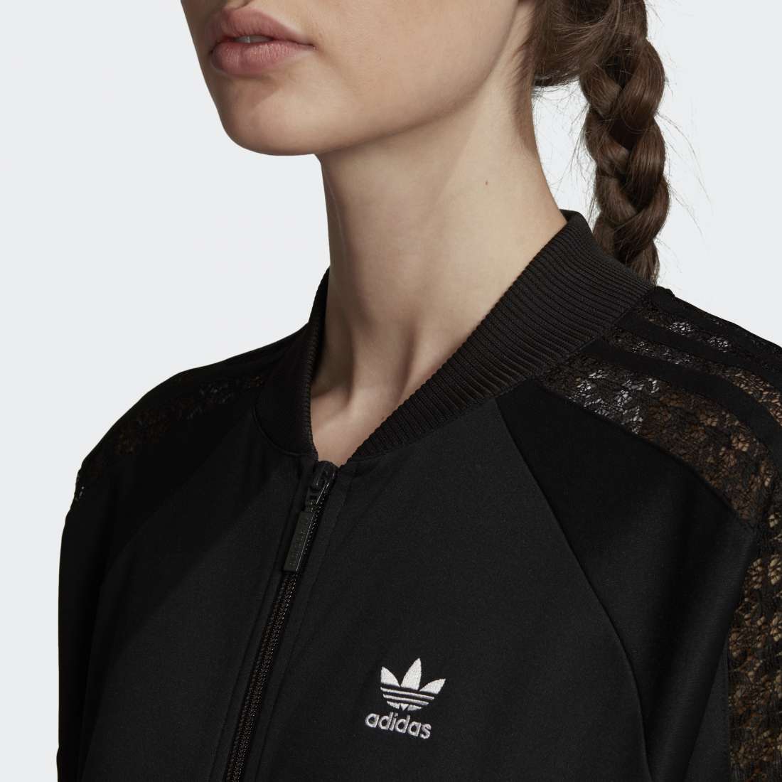 CASACO ADIDAS LACE BLACK