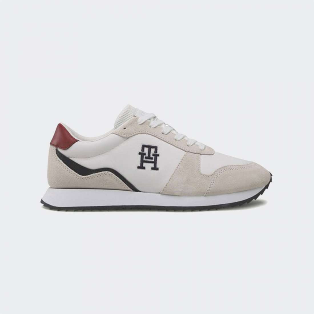 TOMMY HILFIGER RUNNER MONOGRAM WHITE/RWB