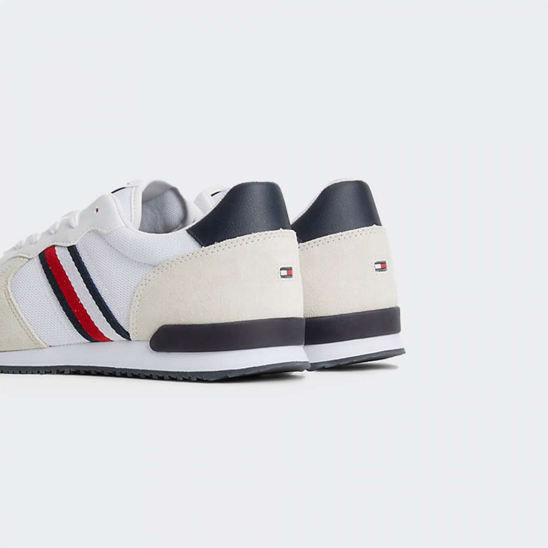 TOMMY HILFIGER ICONIC RUNNER WHITE