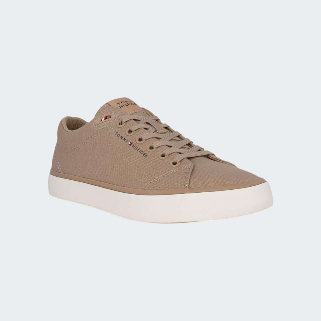 TOMMY HILFIGER VULC LOW BEIGE