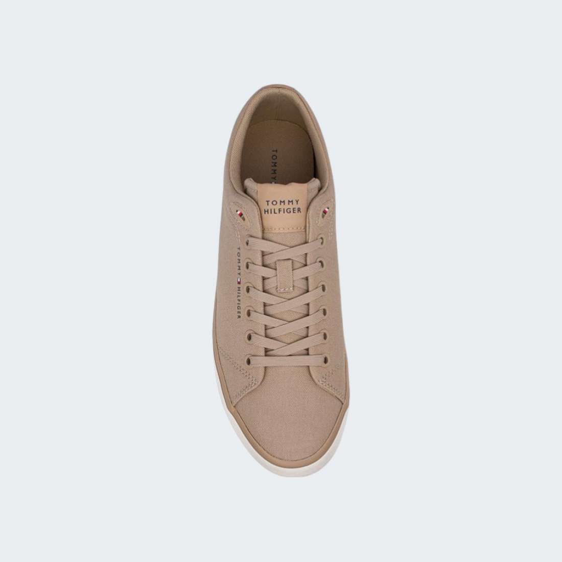TOMMY HILFIGER VULC LOW BEIGE
