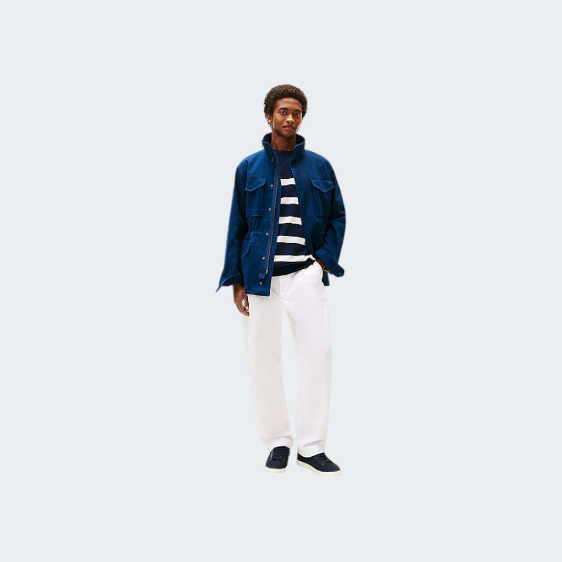 TOMMY HILFIGER VULC LOW DESERT SKY