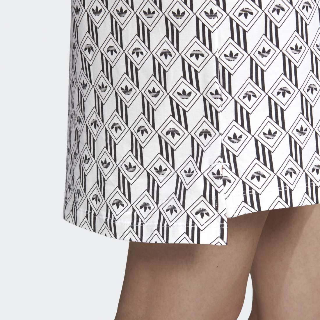 VESTIDO ADIDAS TEE DRESS WHITE/BLACK