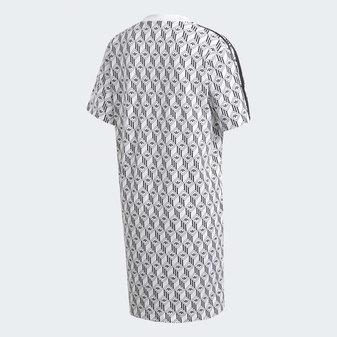 VESTIDO ADIDAS TEE DRESS WHITE/BLACK