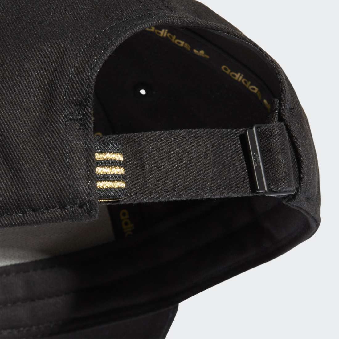 BONÉ ADIDAS BASEBALL TREFOIL BLACK/GOLDMET