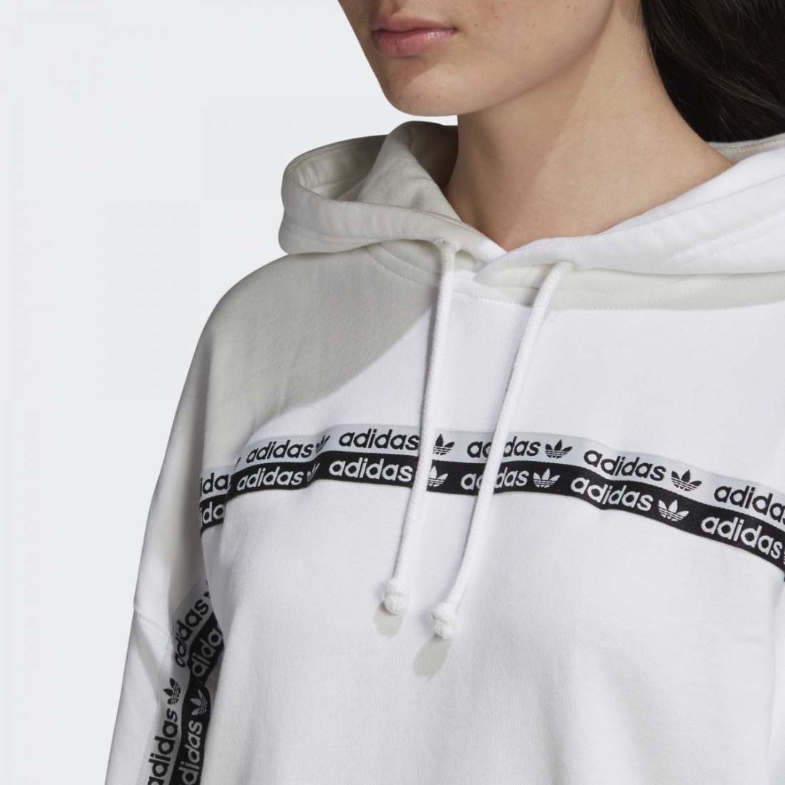 HOODIE ADIDAS WHITE