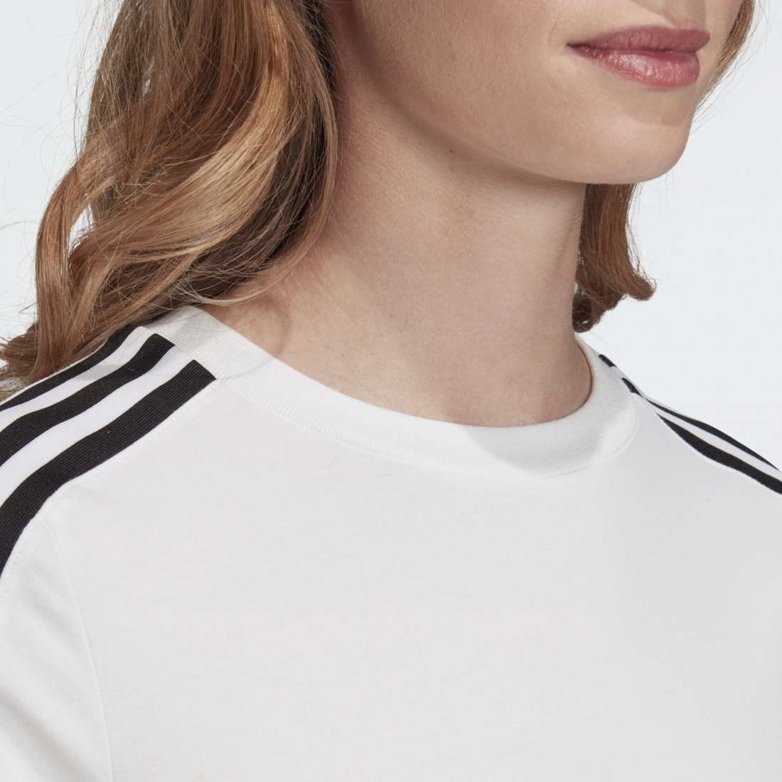 T-SHIRT ADIDAS TIGHT WHITE/BLACK