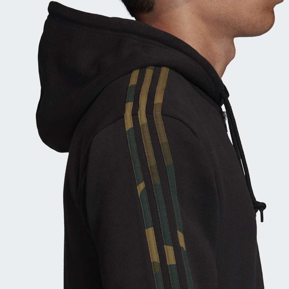 CASACO ADIDAS CAMOUFLAGE FULL ZIP BLACK/MULTICOLOR